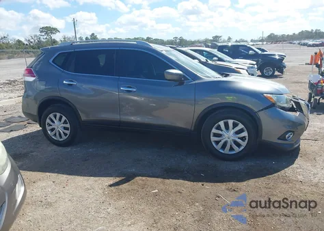 2016 Nissan Rogue S из США, поврежденный, VIN 5N1AT2MT2GC813341